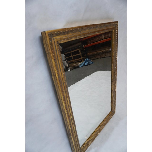 Melissa Levinson Large Gold Leaf Mirror by Melissa Levinson For Sale - Image 4 of 8
