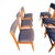 1950s Mid-Century Danish Teak Dining Table Chairs – Scandinavian Modern Set For Sale - Image 14 of 18