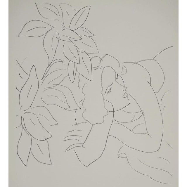 Henri Matisse (1869-1954) (after) Camouflaged Woman Lithograph after a drawing by the artist Signed in the plate On wove...