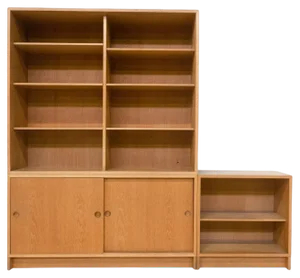 Mid-Century Modern Wall Unit by Borge Mogensen, Denmark, 1960s