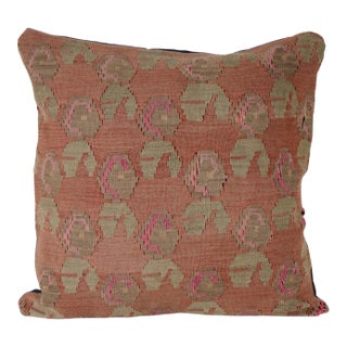 Turkish Kilim Pillow Cover 20'' X 20'' For Sale