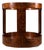 Brazilian Modern Two-Tier Side Table in Rosewood by Bertomeu, Brazil, 1960s For Sale