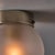 1950s Mauri Almari Model Ea 11 Glass and Metal Wall or Ceiling Lamp for Itsu For Sale - Image 11 of 18