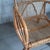 Beige Vintage Italian Rattan and Curved Bamboo Armchair, 1960 For Sale - Image 8 of 14