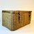 Ralph Lauren 1980s Vintage Boho Chic Arts & Crafts Coastal Large Woven Jute Wicker & Bentwood Storage Lidded Basket For Sale - Image 4 of 18