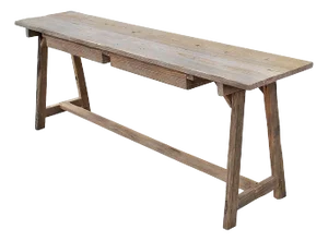 Agnes Console Table made from Reclaimed Wood by Petersen Antiques