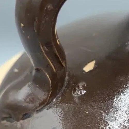 Rare Spokane “Durkin’s” Salt-Glazed Whiskey Jug — Early 1890s Stoneware For Sale - Image 9 of 11