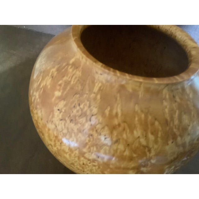 turned wooden jar made of Masur Birch (Betula pendala) made in Highlands, North Carolina 99 The artist, Robby Piscitelli...