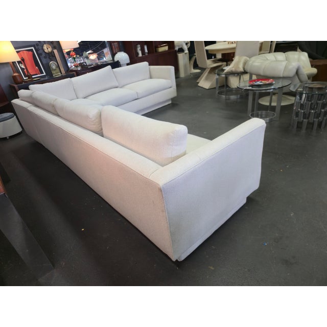 Milo Baughman Milo Baughman 2 Piece Sectional For Sale - Image 4 of 6