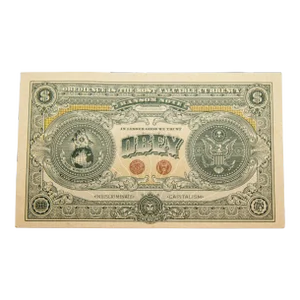 Shepard Fairey "Two Sides of Capitalism " 2007 Collectible Bank Note
