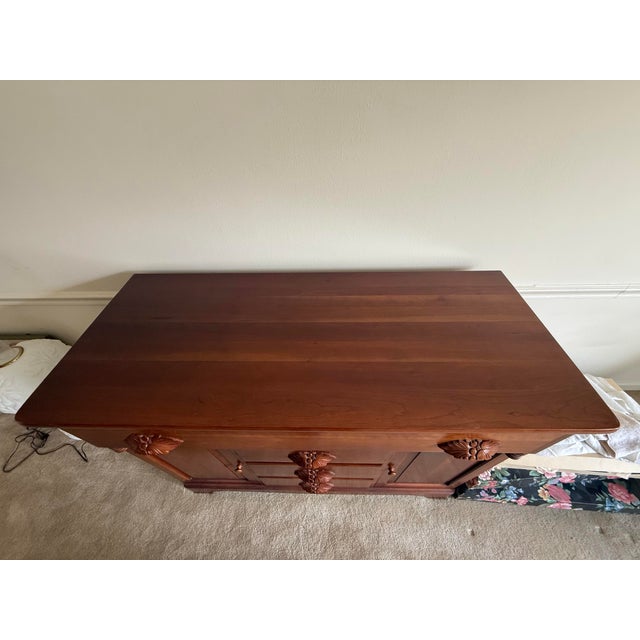 Carl Forslund Buffet/Sideboard Cherry Finish For Sale - Image 4 of 12