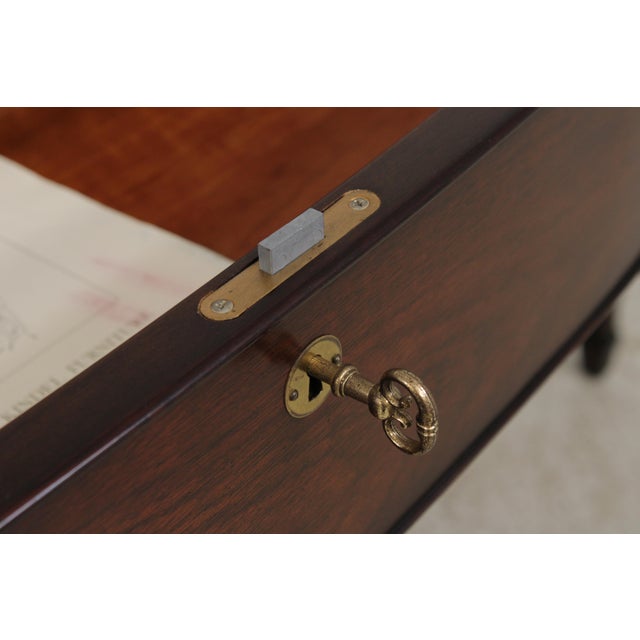 Kindel Mahogany Hepplewhite Style Sideboard Buffet For Sale In Philadelphia - Image 6 of 18