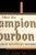1960s Champion Bourbon Embossed Lithographed Tin Advertising Sign For Sale - Image 4 of 7