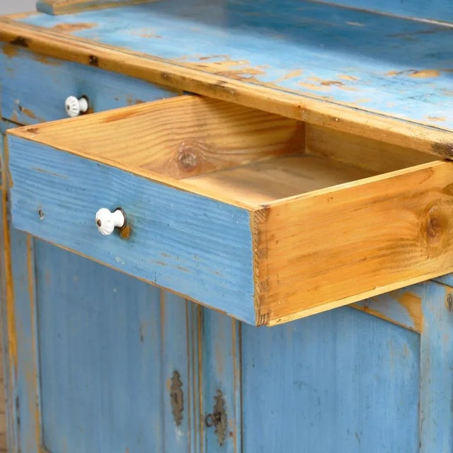 Antique Pine Kitchen Cupboard, 1900s For Sale - Image 11 of 18