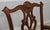 Chippendale Set of 6 Stickley Clawfoot Mahogany Dining Room Chairs For Sale - Image 3 of 12