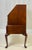 Vintage Queen Anne Style Mahogany Slant-Front Bureau Secretary Desk For Sale - Image 4 of 17