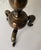 Antique Three-Armed Candlestick in Bronze, 1960s For Sale - Image 16 of 18