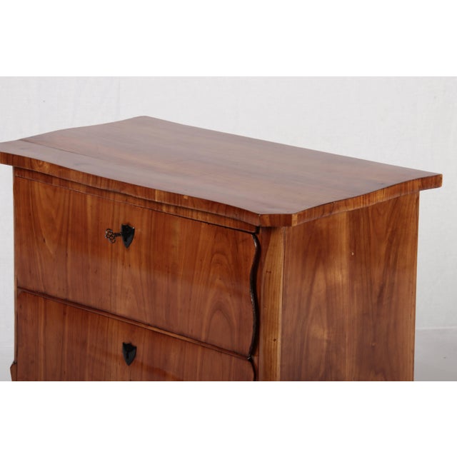 Antique Small Biedermeier Chest of Drawers, 1840 For Sale - Image 10 of 18