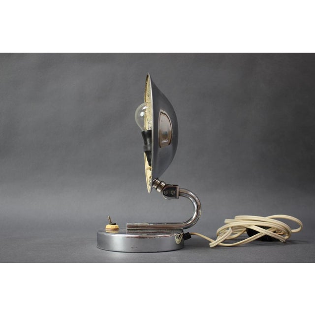 1930s Art Deco Table Lamp from Napako, Czechoslovakia, 1930s For Sale - Image 5 of 15