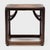 Traditional 19th Century Chinese Round Corner Cube Table For Sale - Image 3 of 5
