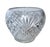 Abstract Small Vintage Cut Crystal Vase For Sale - Image 3 of 6