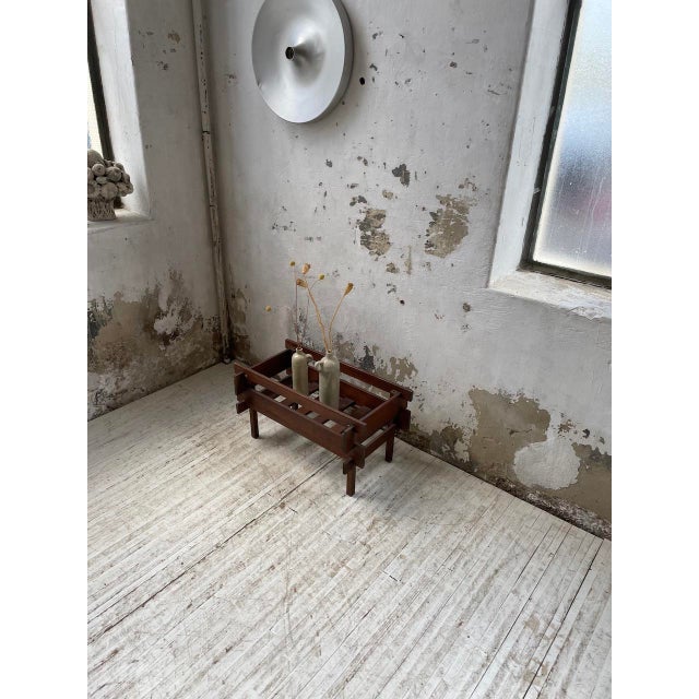 Small Modern Oak Planter, 1950s For Sale - Image 6 of 18