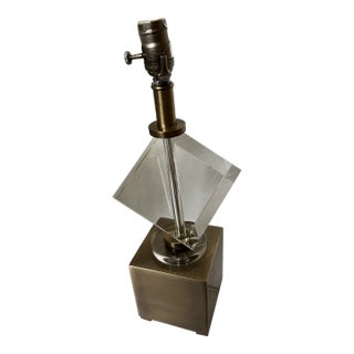 Cristino Crystal Cube Lamp For Sale