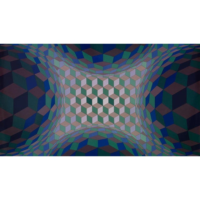 Victor Vasarely, CHEYT STRI TON, Etching For Sale - Image 4 of 6
