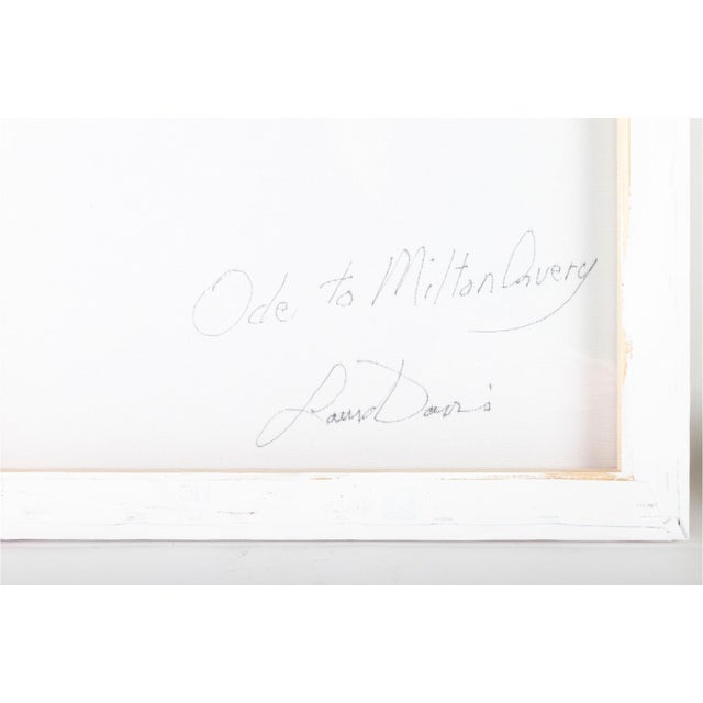 2020s Laura Davis "Ode to Milton Avery (Artist's Wife)" Acrylic Painting For Sale - Image 5 of 5