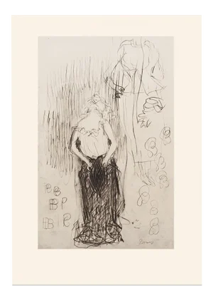 1959 Pierre Bonnard "Toilette", Art Nouveau First Edition Lithograph