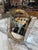 Modern 1950's Brass Table/Vanity Mirror With Looped Wire Frame For Sale - Image 3 of 8