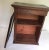 Mahogany Hanging Bubble Glass Sliding Door Cupboard For Sale - Image 10 of 13
