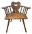 Mid 19th Century Swiss Pine Farm House Armchair For Sale