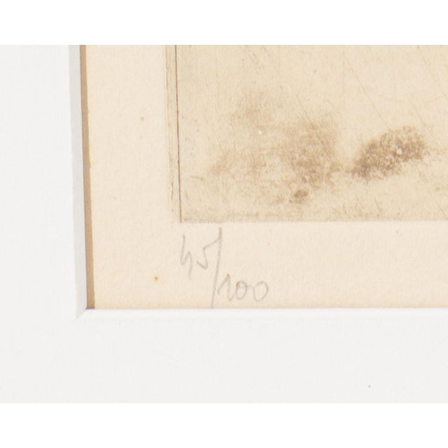 Mid 20th Century Etching Aquatint Print by Johnny Friedlaender For Sale - Image 5 of 8