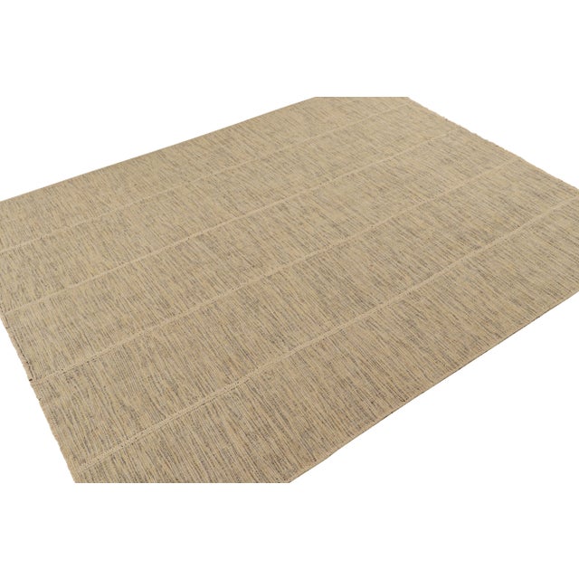 Handwoven in wool, this 9x12 Kilim is from a bold new line of contemporary flatweaves by Rug & Kilim. Further On the...