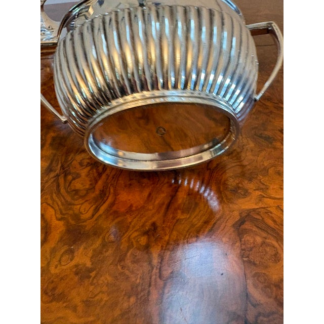 Antique Edwardian Silver Plated Tea and Coffee Set, 1900, Set of 4 For Sale - Image 15 of 18