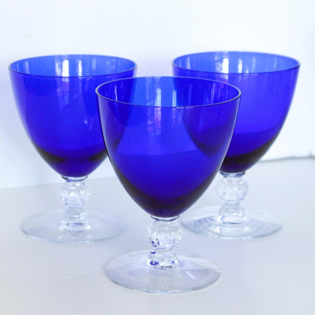 Morgantown Glass 1920s Morgantown Glass Works Golf Ball Cocktail Glasses - Set of 18 For Sale - Image 4 of 4