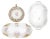 White Antique Haviland & Continental Limoges Porcelain Serving Pieces, Set of 3 For Sale - Image 8 of 8