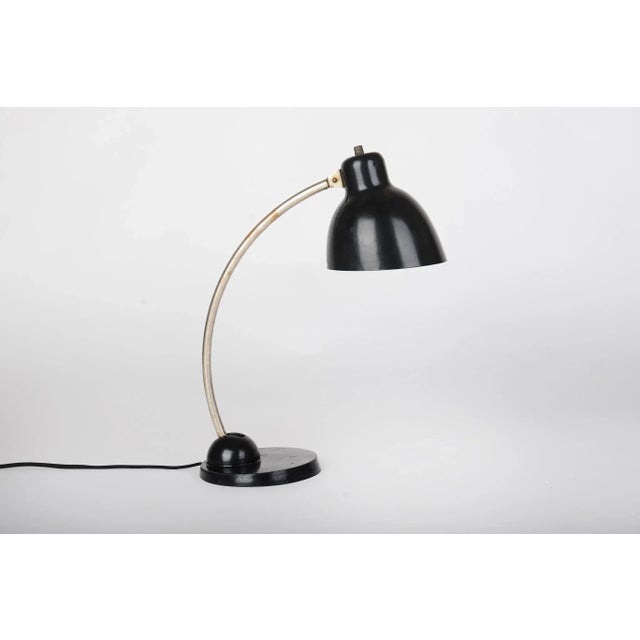 Bauhaus Desk Lamp from Schaco Leuchten, 1930s, in Very Good conditions. Designed 1920 to 1949 This piece has an...
