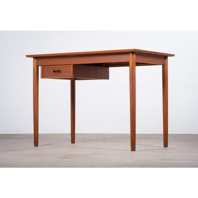 Mid-Century Danish Teak Desk, 1960s For Sale - Image 3 of 10