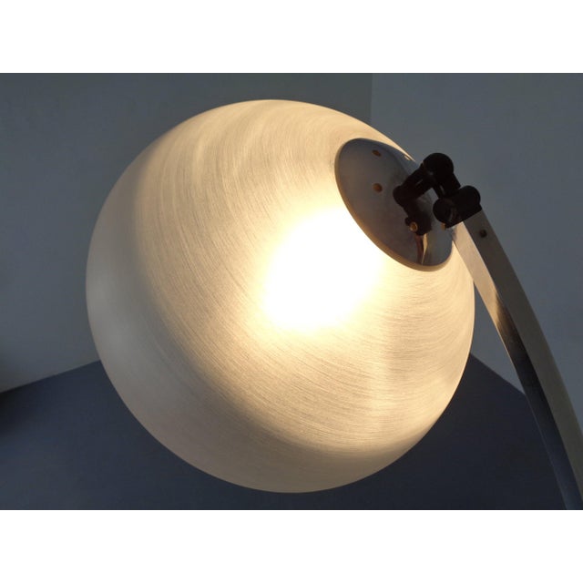 Large Arc Floor Lamp from Guzzini, Italy, 1970s For Sale - Image 15 of 18