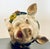 Late 20th Century Vietri Italian Ceramic Pig Tureen With Fruit Finial Lid For Sale - Image 12 of 18