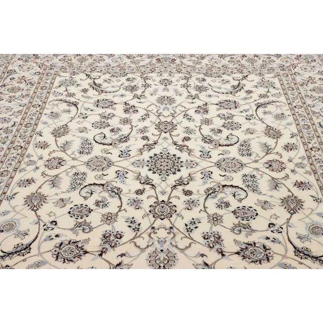 Nain Rug in Floral Pattern For Sale - Image 8 of 11