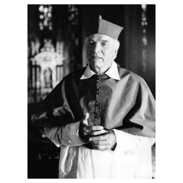 Cauvin Studio, The American Actor Burt Lancaster, Vintage Photograph, 1989 For Sale