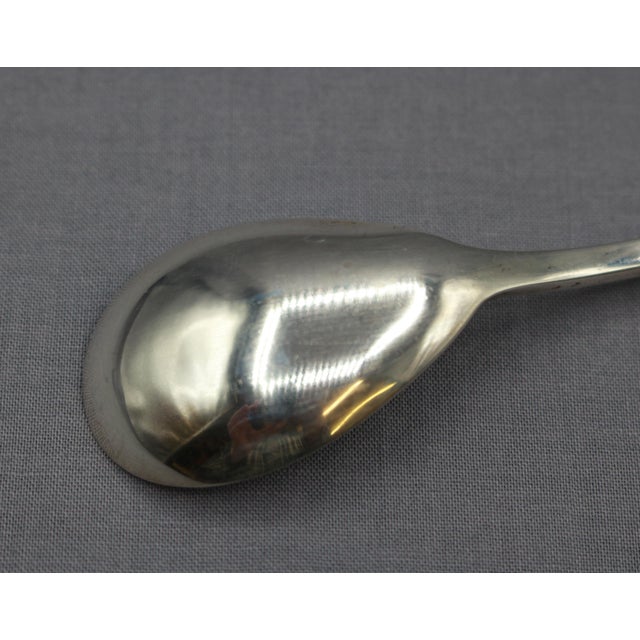 Mid 20th Century Mid Century Modern American Gorham Sterling Silver Bar or Martini Spoon For Sale In Raleigh - Image 6 of 8