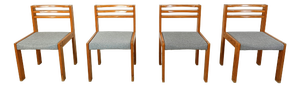 Pine Sg 1200 Dining Chairs by Cees Braakman for Pastoe, 1970s, Set of 4