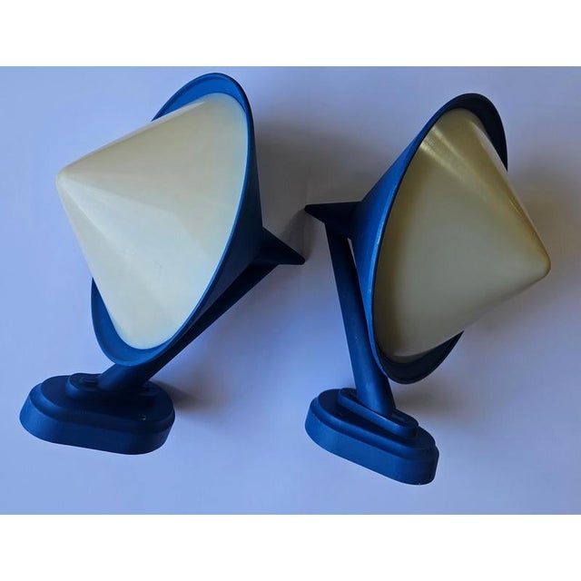 Mid-Century Modern Mid-Century Wall Lamps in the style of Svea Winkler, Italy, 1970s, Set of 2 For Sale - Image 3 of 16