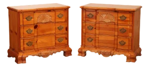 Pulaski Furniture Pair of Pine Goddard Chests