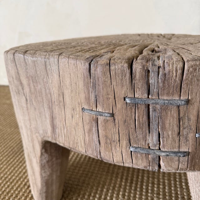 Vintage Stump Table For Sale - Image 4 of 7