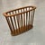 1960s 1960s Mid Century Spindled Magazine Holder Rack For Sale - Image 5 of 11